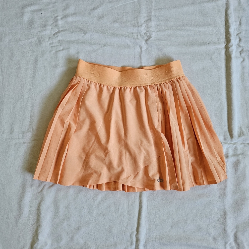 ALO Yoga Aces Pleated Tennis Skirt